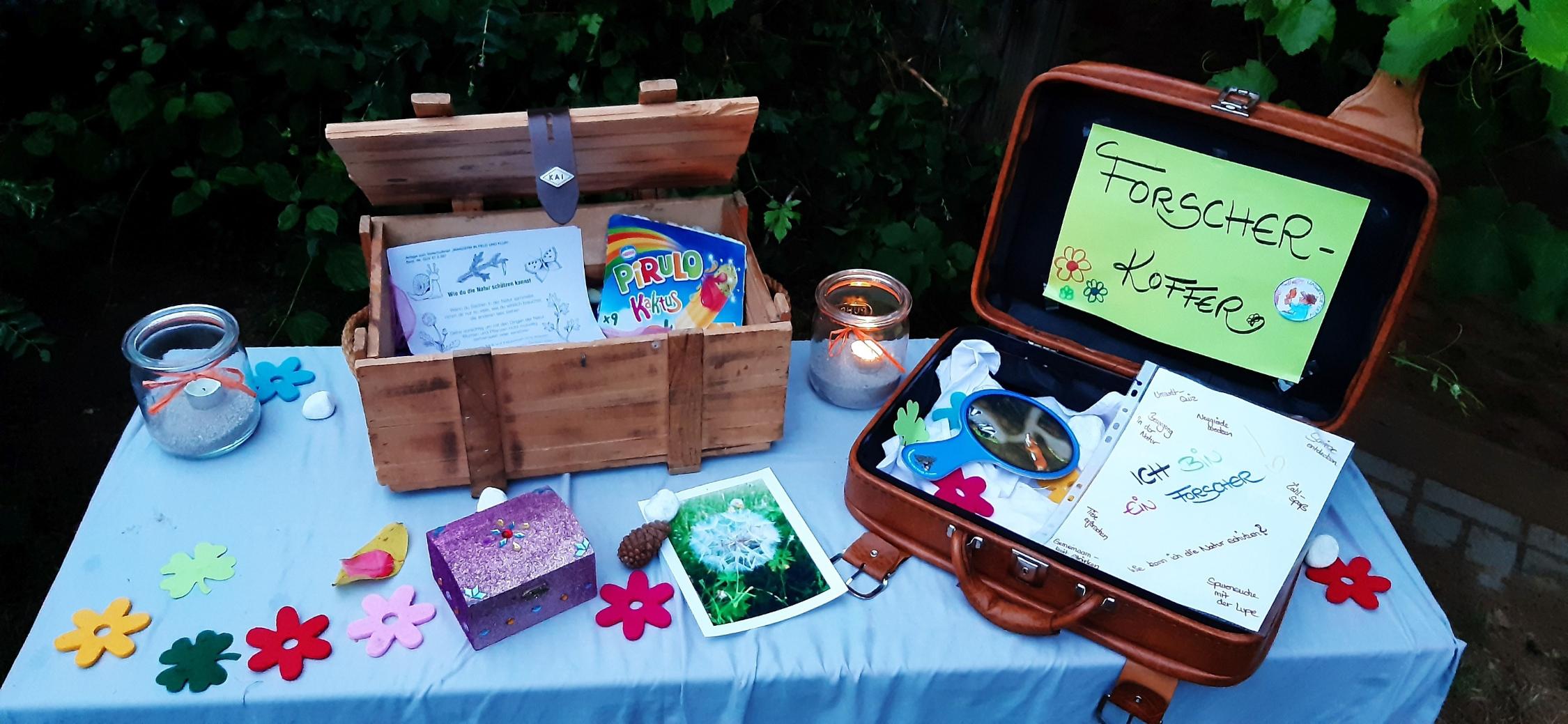 Abendaktion der 'Pusteblumenkinder'