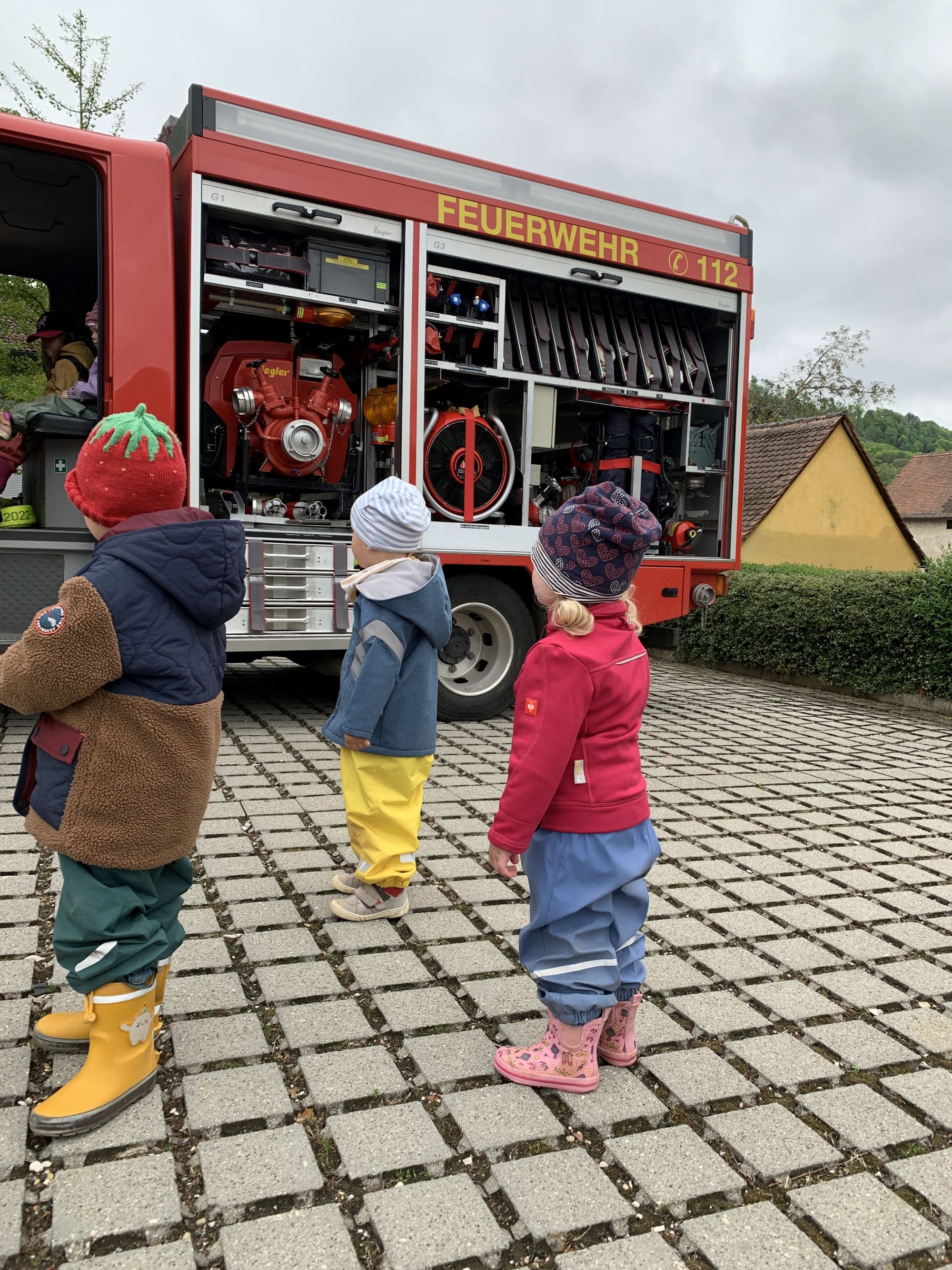 Besuch der Freiwilligen Feuerwehr Leutenbach