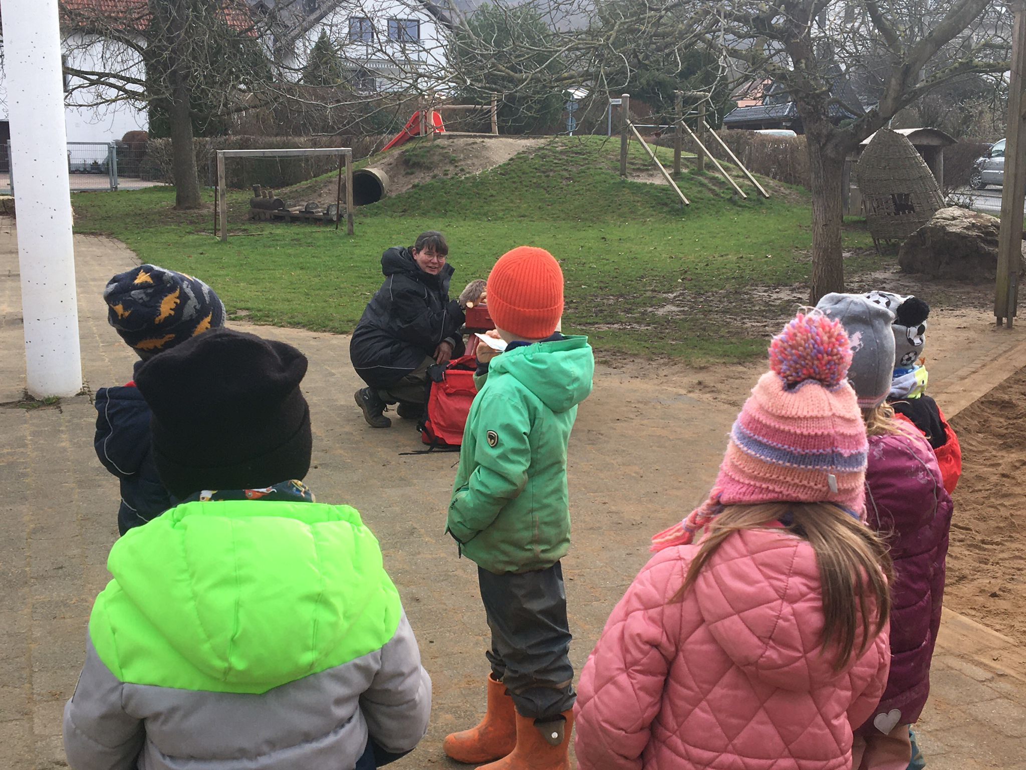 Natur Spur Projekt der Pusteblumenkinder