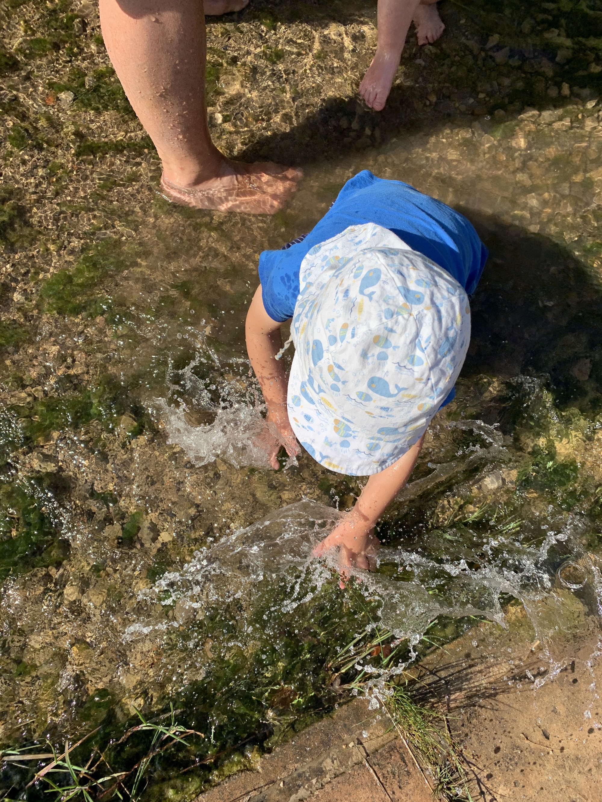 Spaziergang an die Wasserstraße