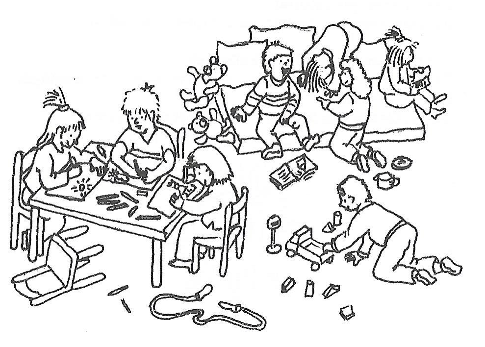 Spielende Kinder